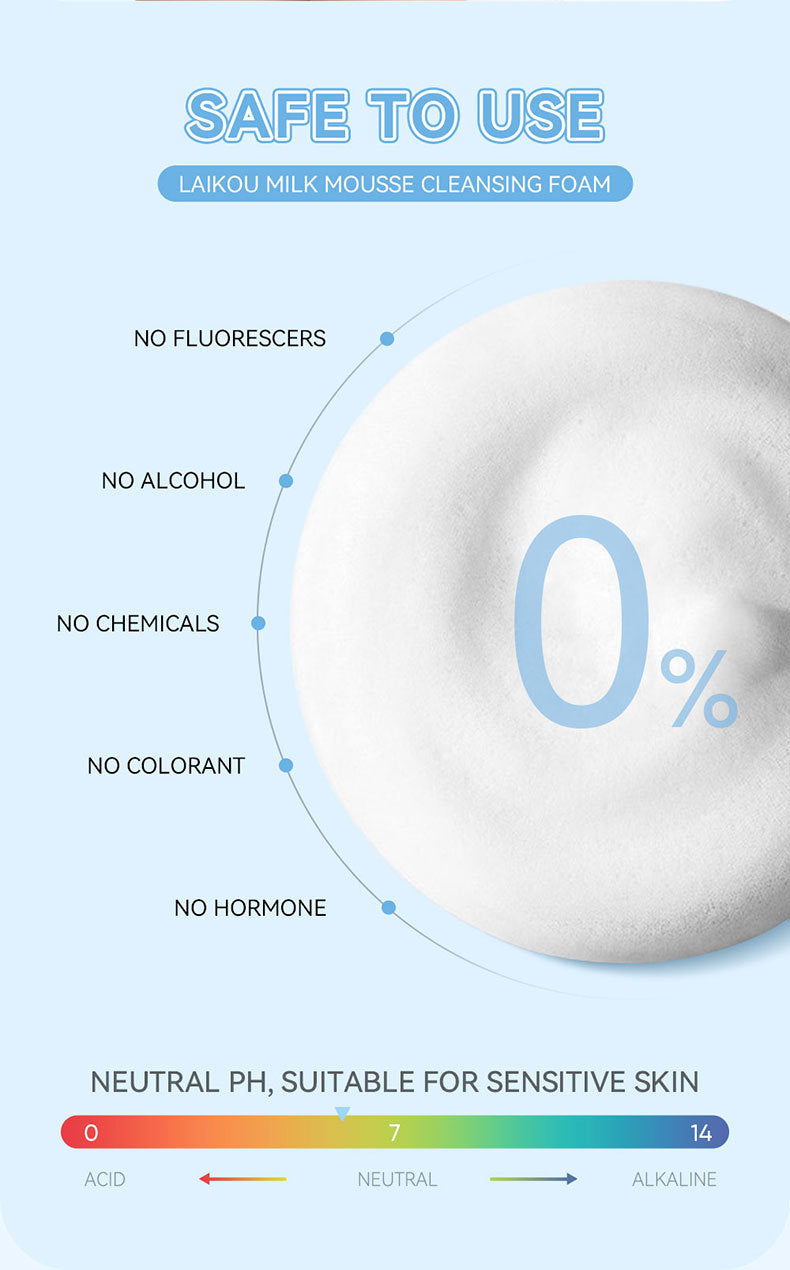 Mousse Milk pulizia viso 120ml